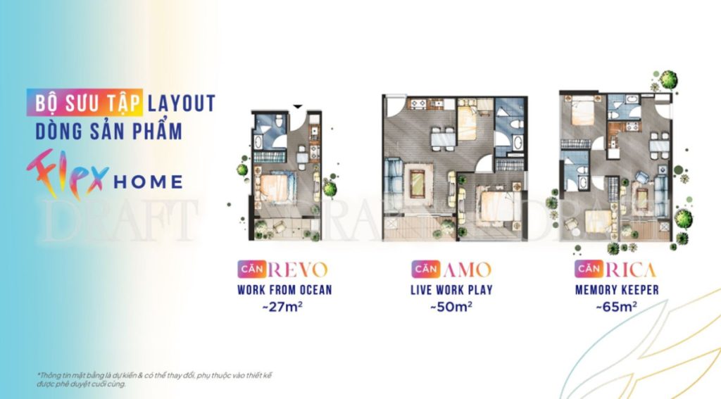 Các loại hình căn hộ Libera Nha Trang